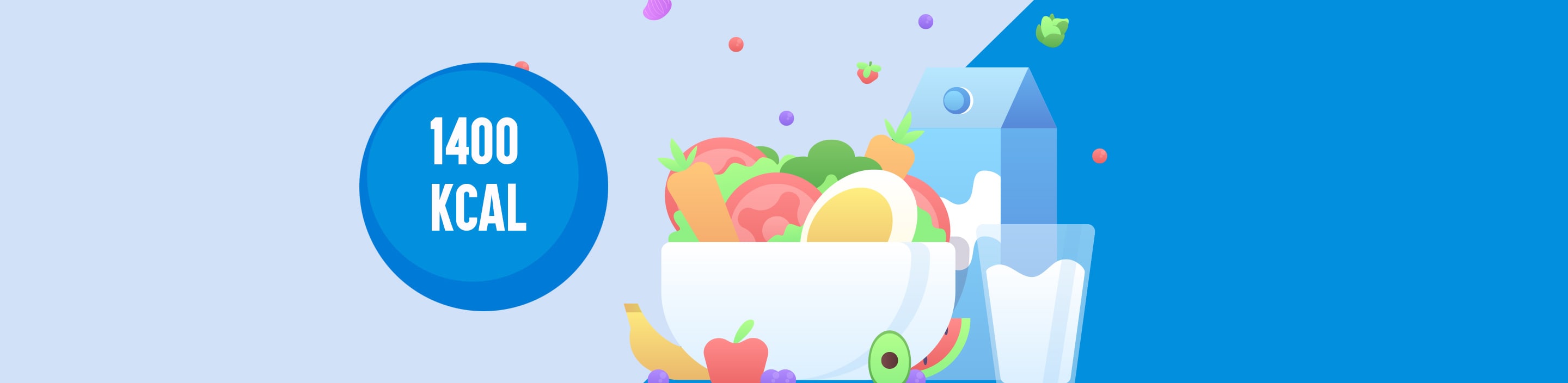 Plan de 1400 kcal