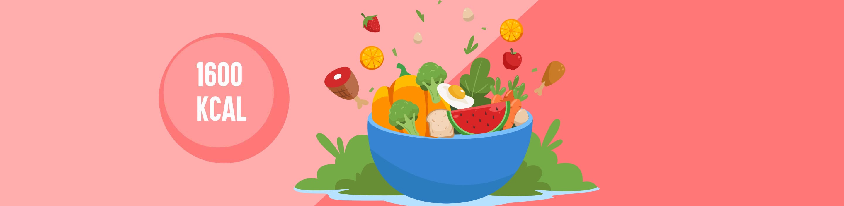 Plan para 1600 kcal con alimentos Kellogg's®