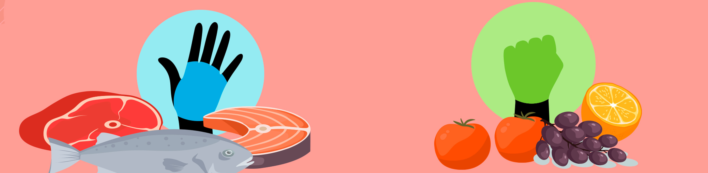 Porciones comparadas con objetos