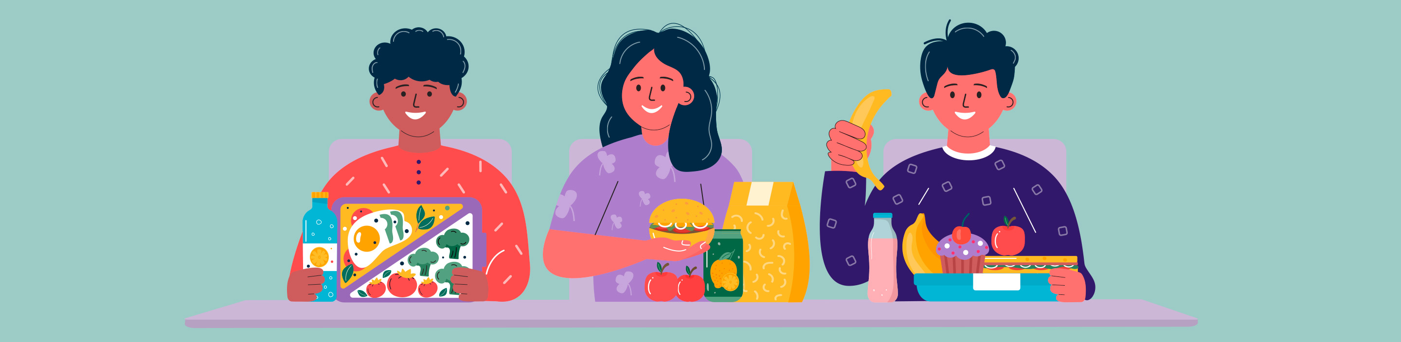 Porciones para el escolar y prescolar