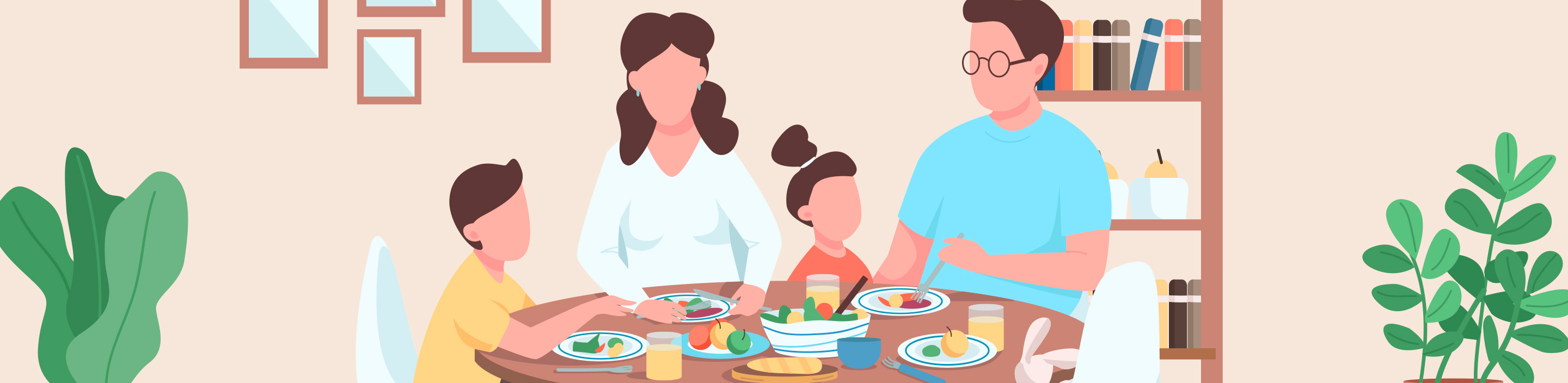 Buenos hábitos de alimentación en niños