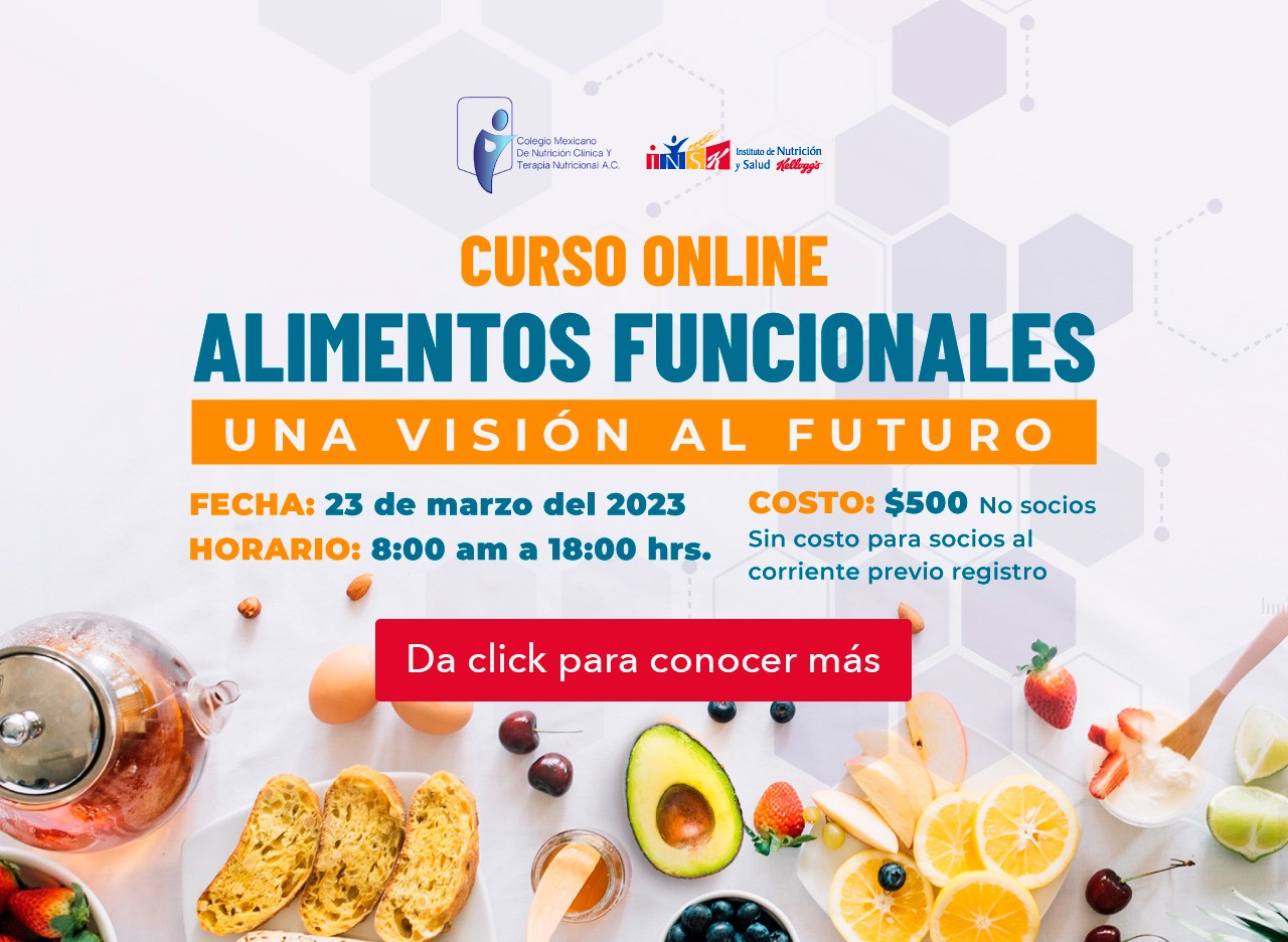 Curso Online Alimentos Funcionales una Visión al Futuro
