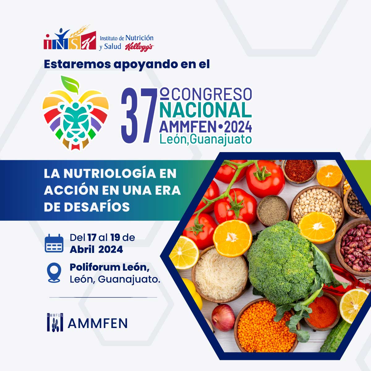 37º Congreso Nacional AMMFEN 2024 - León, Guanajuato