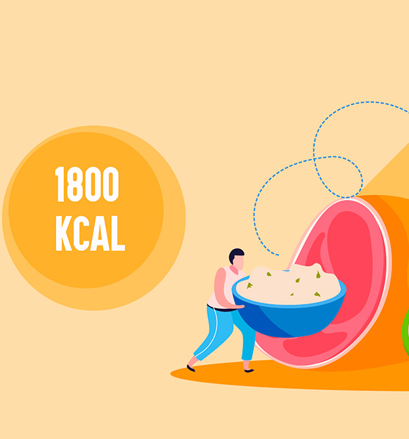 1800 kcal