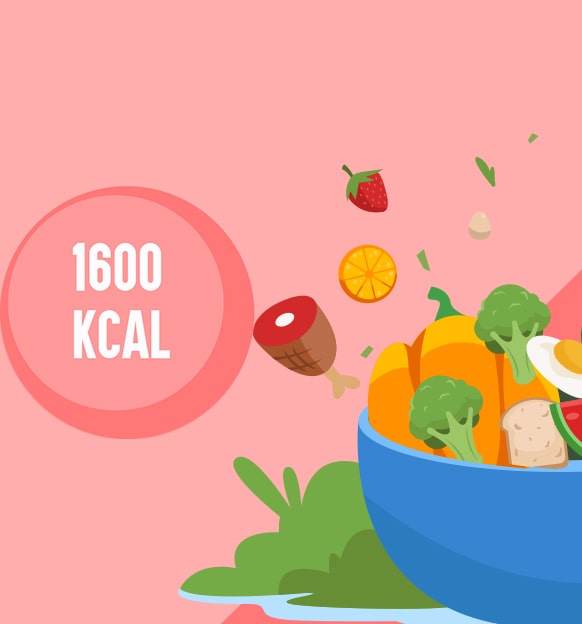 1600 Kcal con alimentos Kellogg's®