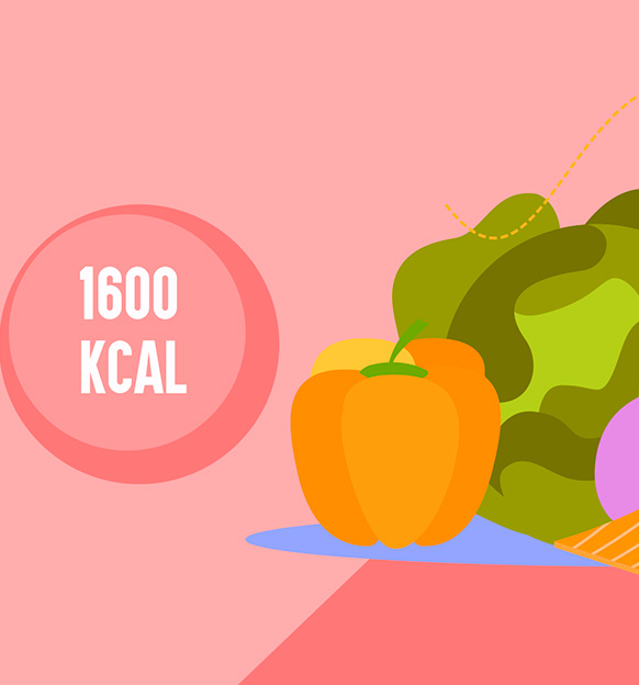 1600 kcal