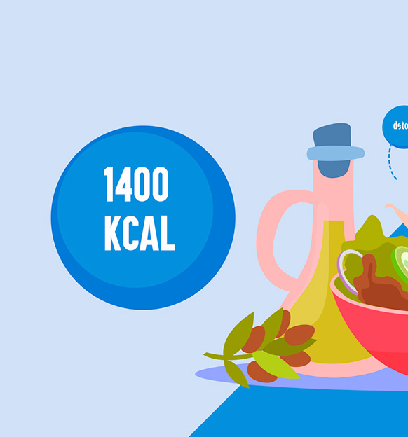 1400 kcal