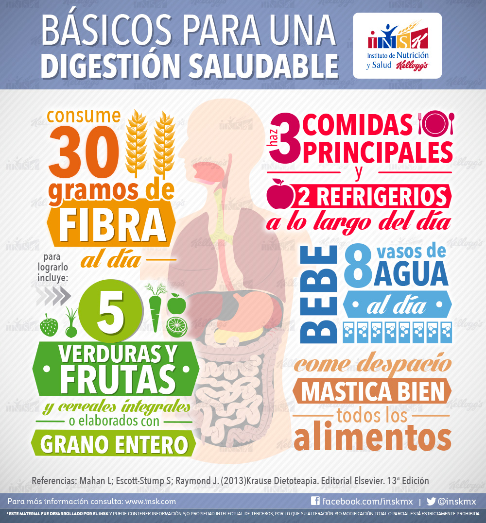 Básicos para una digestión saludable