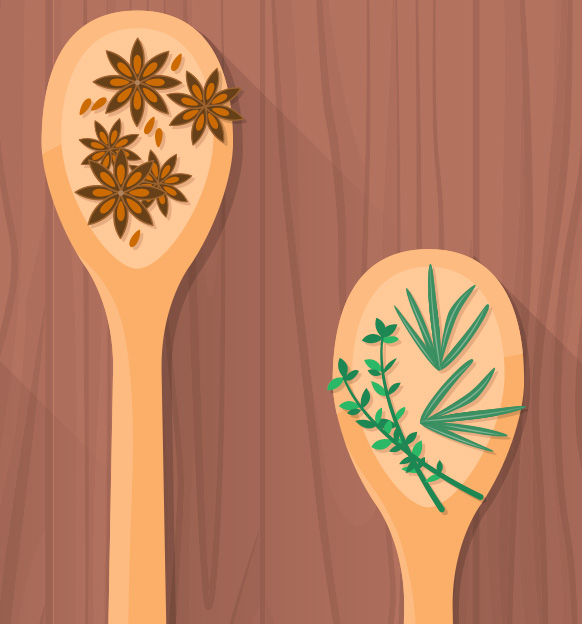 Manual de uso de especias