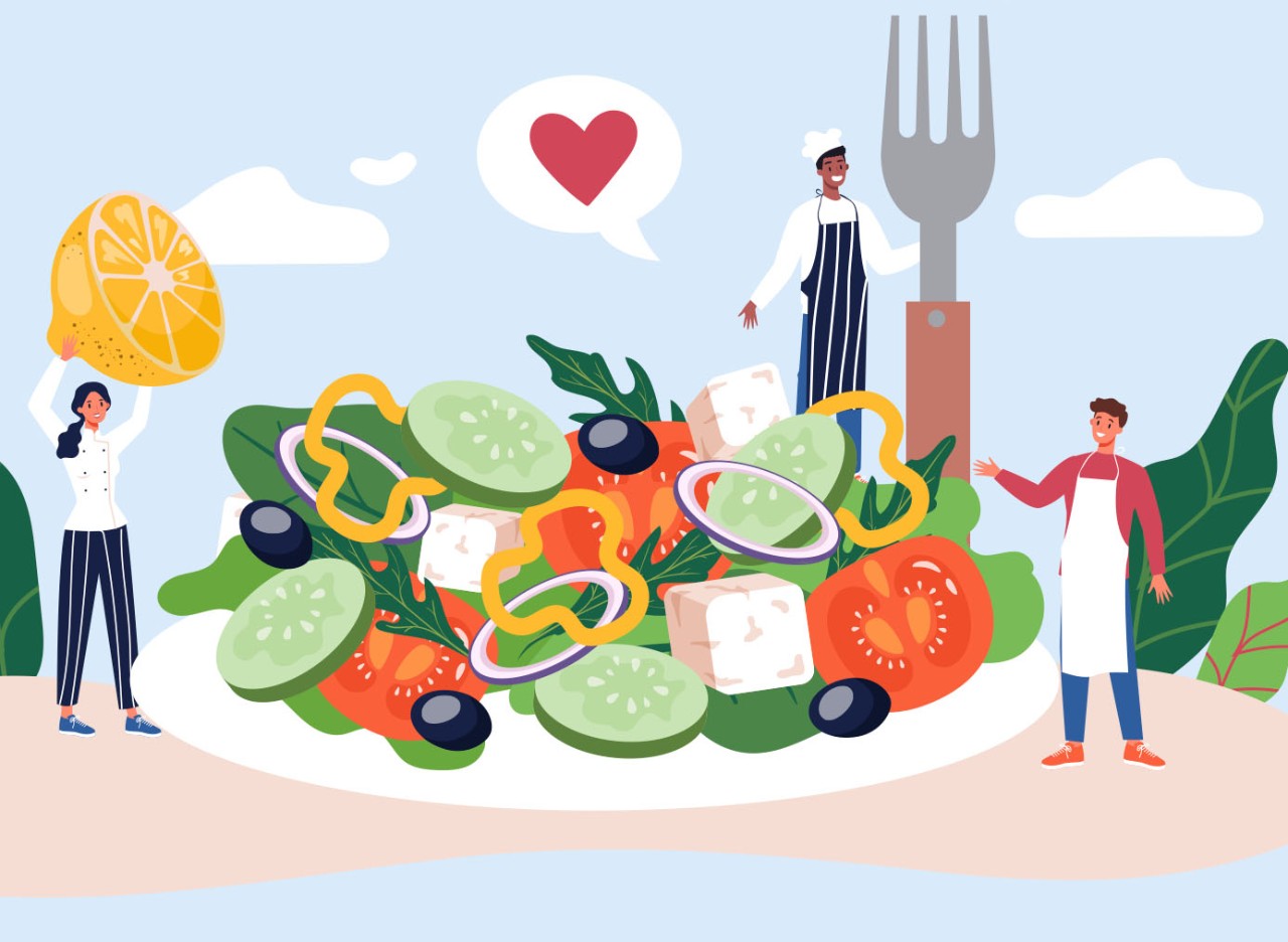 En familia cada quien sus porciones