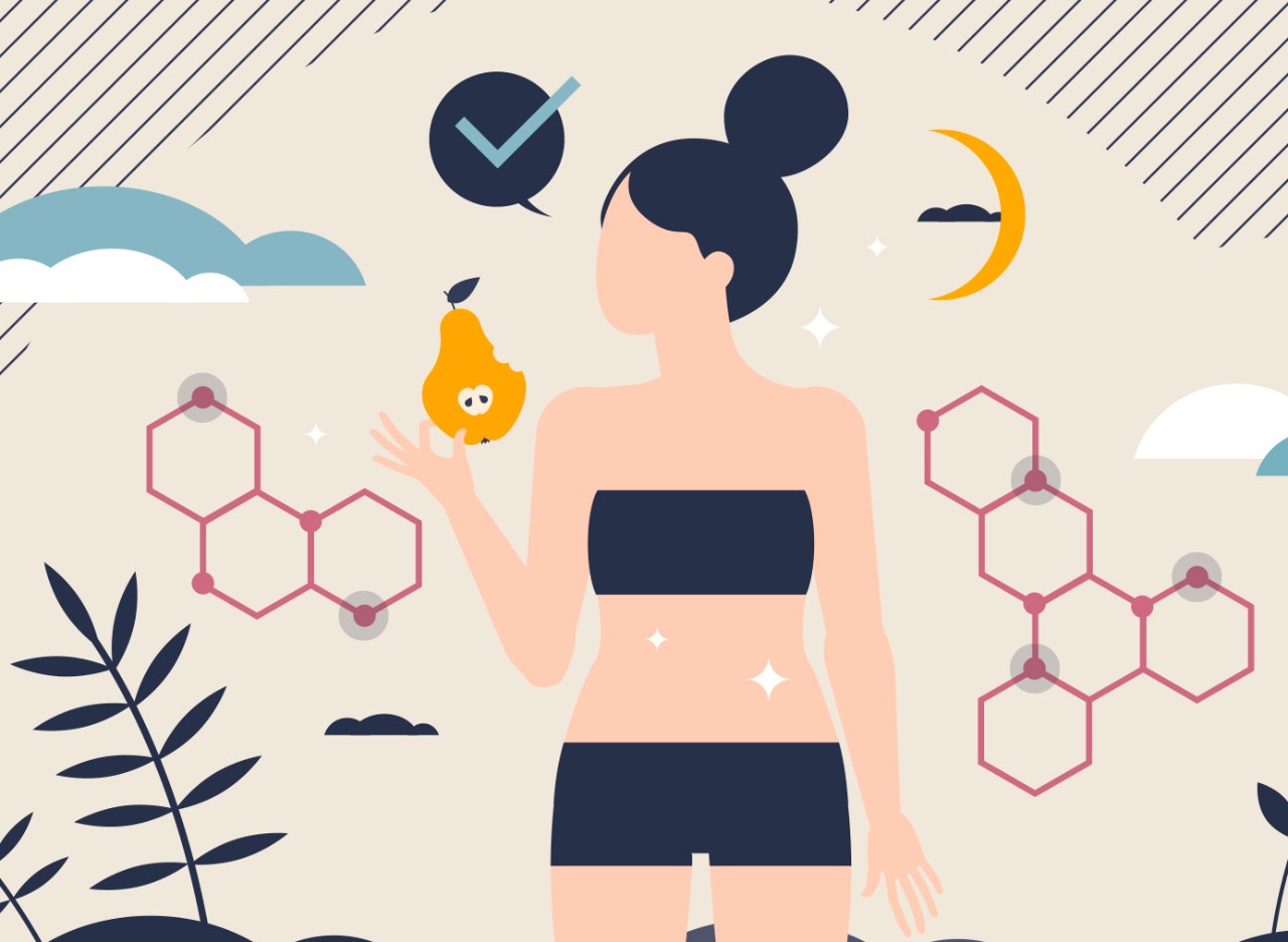 Porciones con las manos