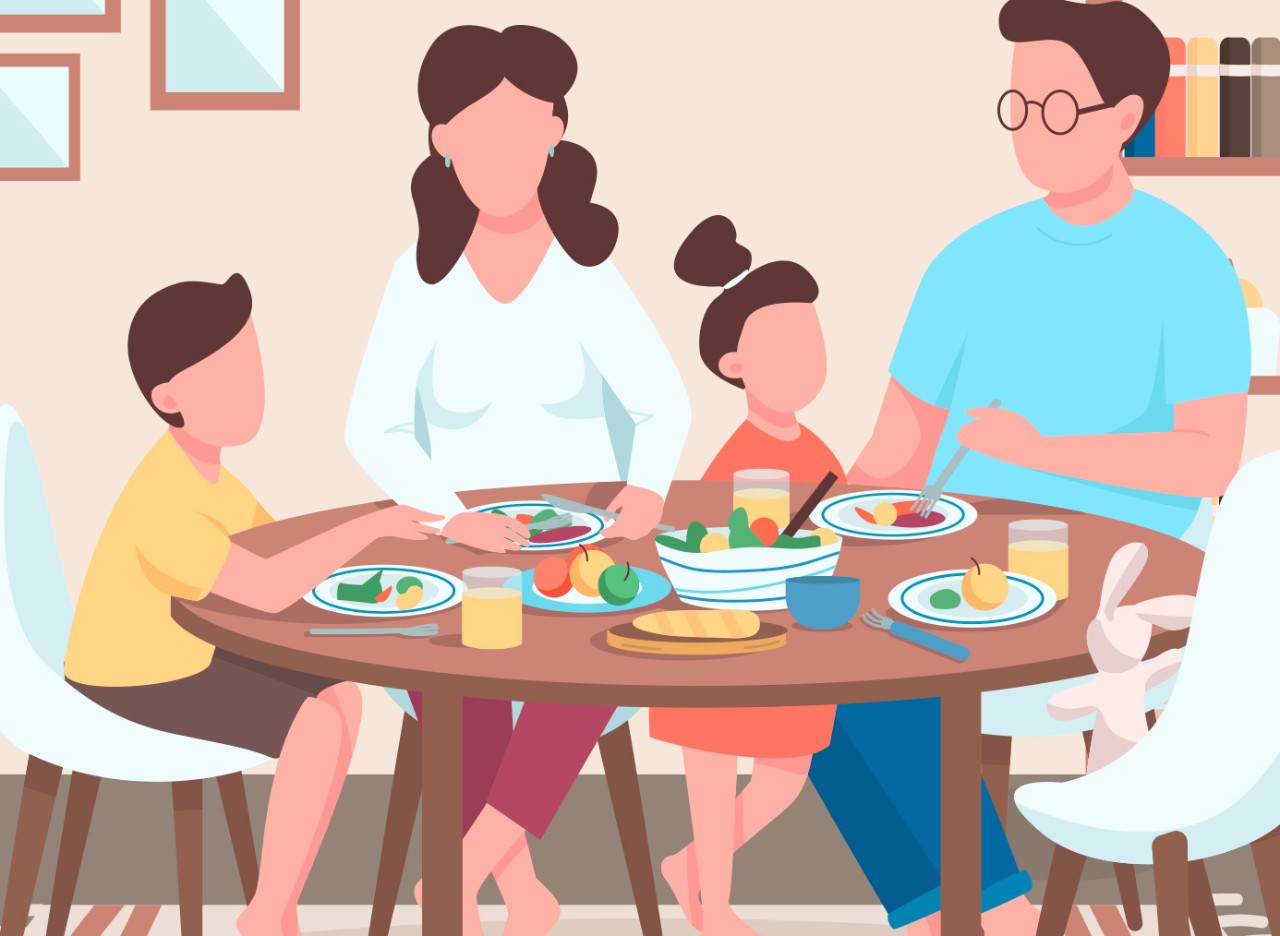 Buenos hábitos de alimentación en niños